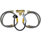 Grill & Side Burner Built-In Connector Package - Propane Ga
